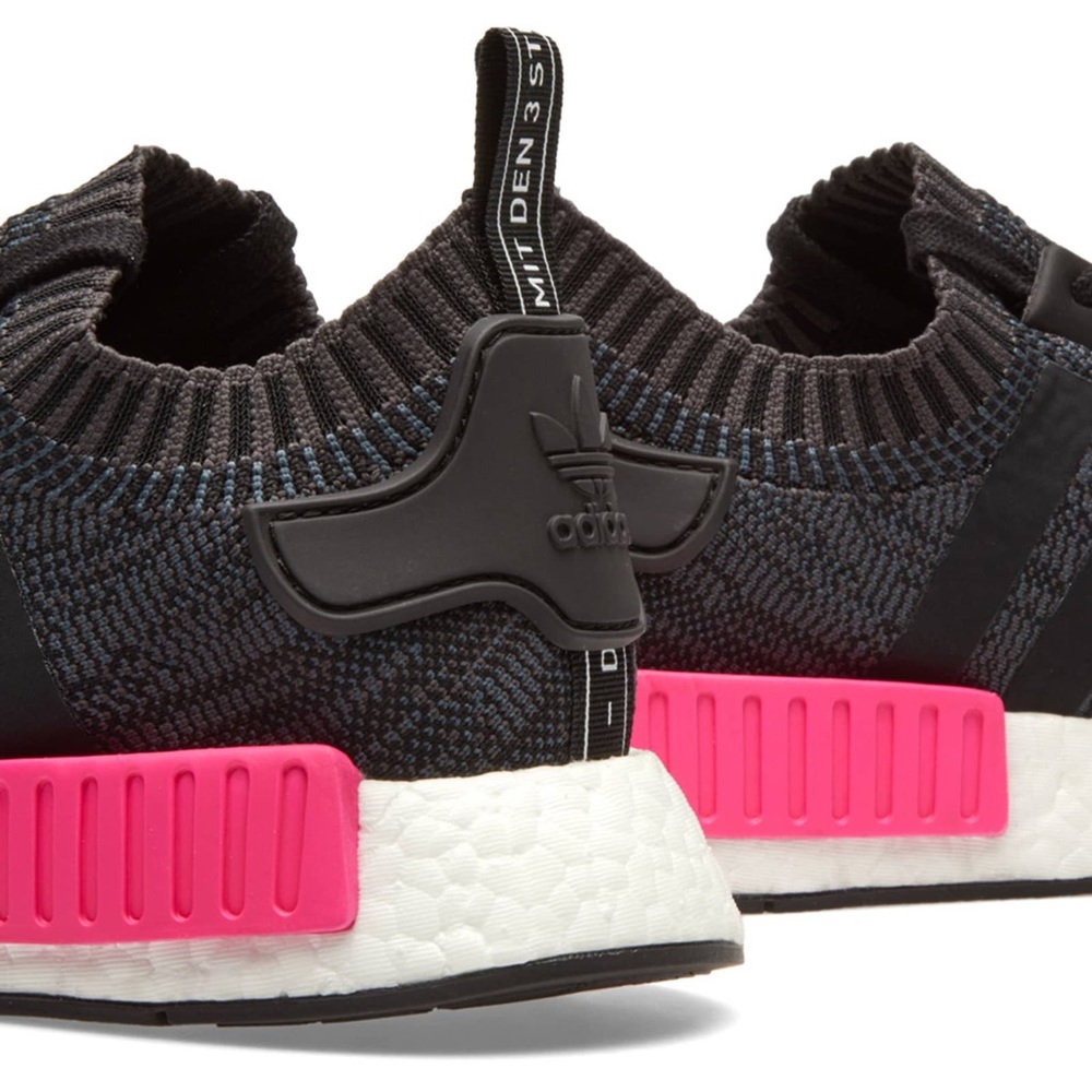 Adidas Women's Nmd_r1 Pk W Core Black & Shock Pink - image 2